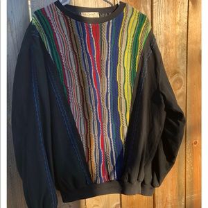 Vintage, multi colored St. Croix Pullover